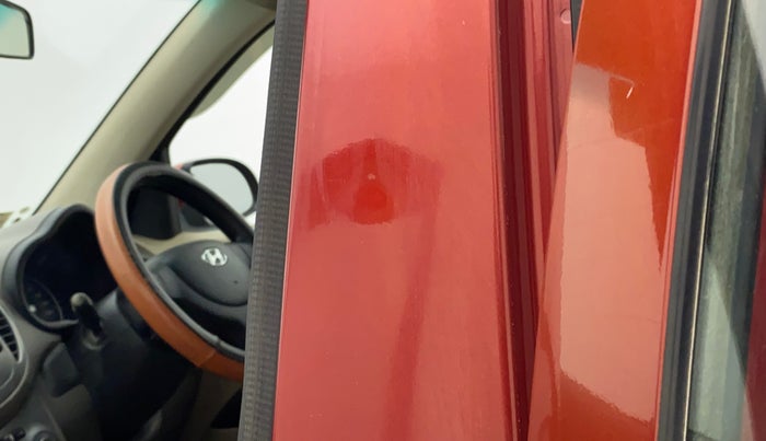 2012 Hyundai i10 SPORTZ 1.2, Petrol, Manual, 98,964 km, Left B pillar - Slightly dented