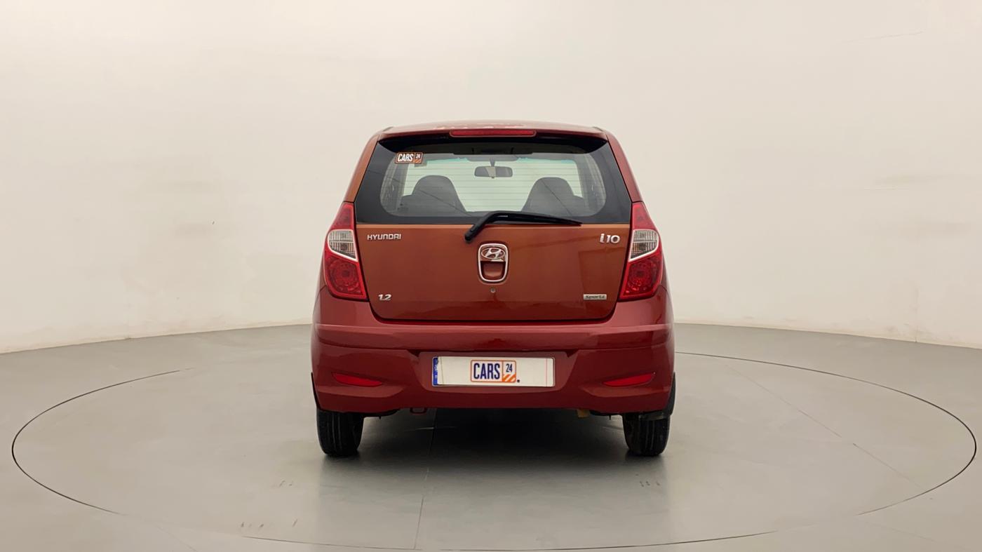 2012 Hyundai i10 SPORTZ 1.2, Petrol, Manual, 98,964 km, Back/Rear