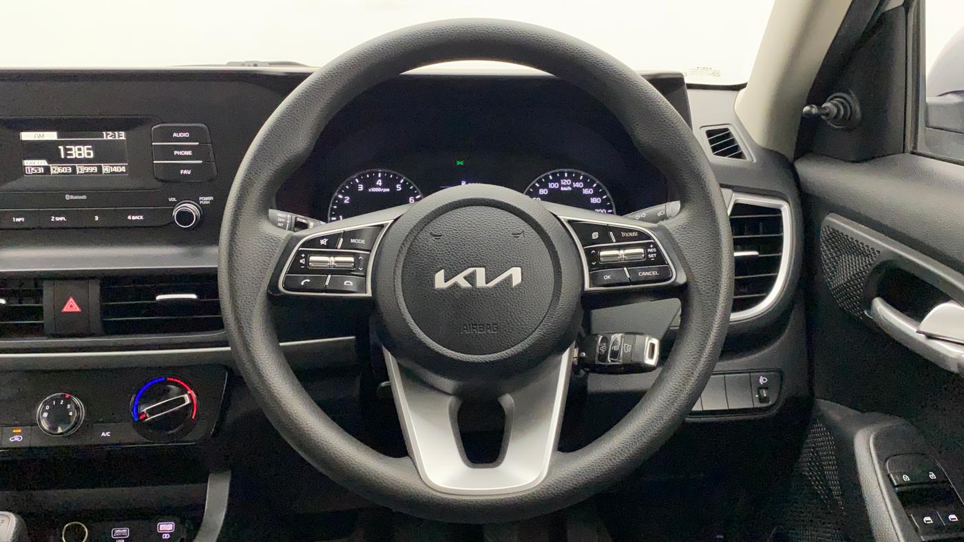 2022 KIA SELTOS HTK 1.5 PETROL, Petrol, Manual, 14,556 km, Steering Wheel Close Up
