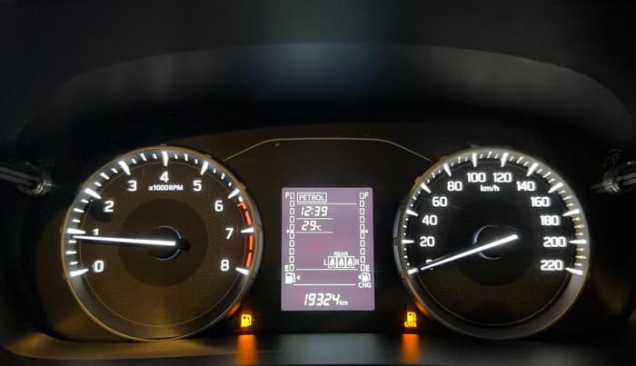 2025 Maruti BREZZA VXI S-CNG, CNG, Manual, 19,324 km, Odometer Image
