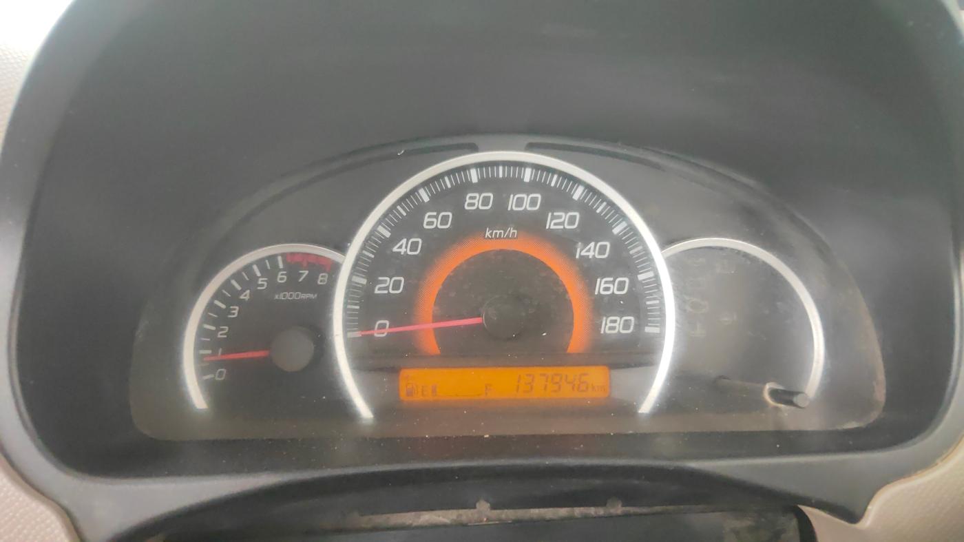 2013 Maruti Wagon R 1.0 VXI, Petrol, Manual, 1,37,945 km, Odometer Image