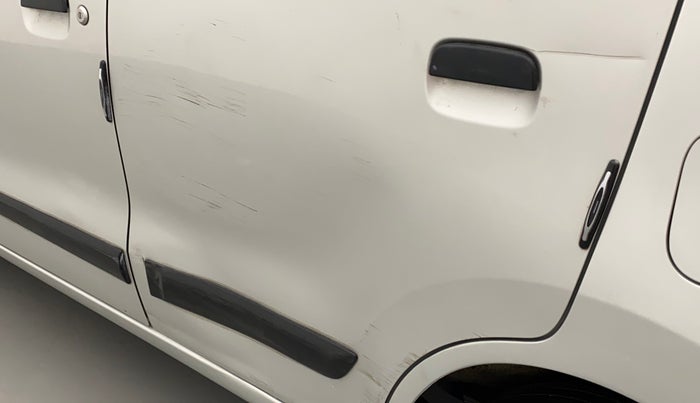 2011 Maruti Wagon R 1.0 LXI, Petrol, Manual, 52,694 km, Rear left door - Slightly dented