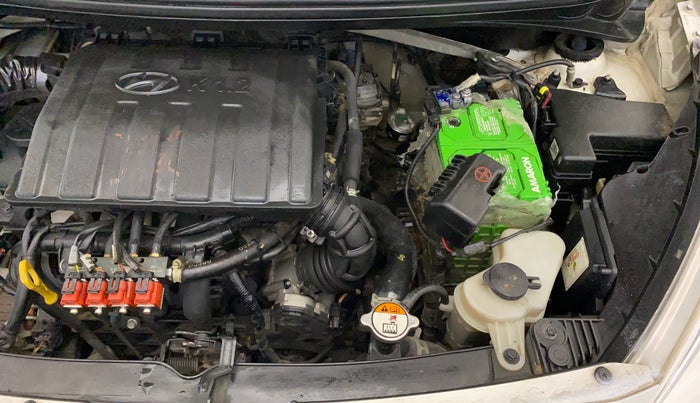 2017 Hyundai Grand i10 SPORTZ 1.2 KAPPA VTVT, CNG, Manual, 98,385 km, Engine View - Left