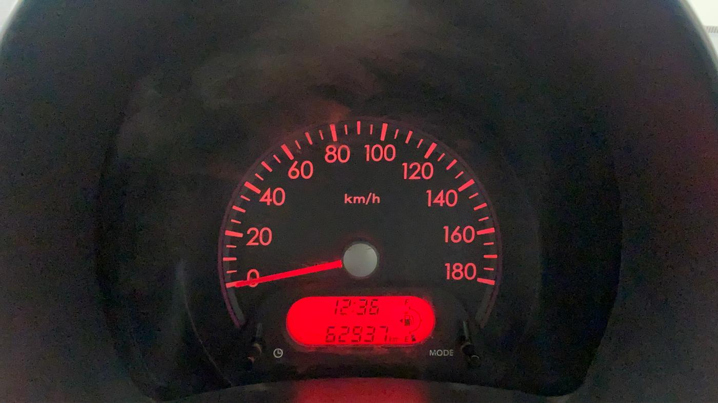 2010 Maruti A Star VXI, Petrol, Manual, 62,937 km, Odometer Image