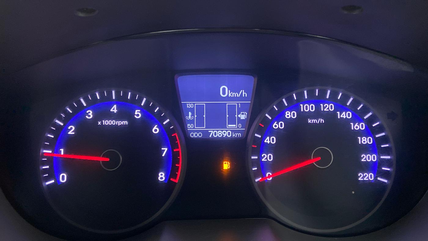 2013 Hyundai i20 ASTA 1.2, Petrol, Manual, 70,890 km, Odometer Image