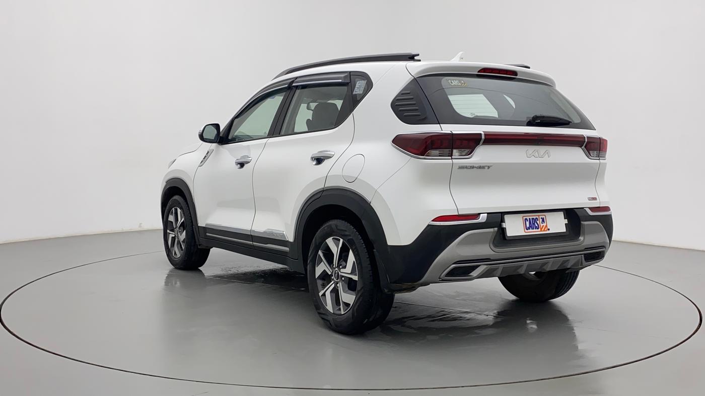 2021 KIA SONET HTX PLUS 1.0 IMT, Petrol, Manual, 19,937 km, Left Back Diagonal