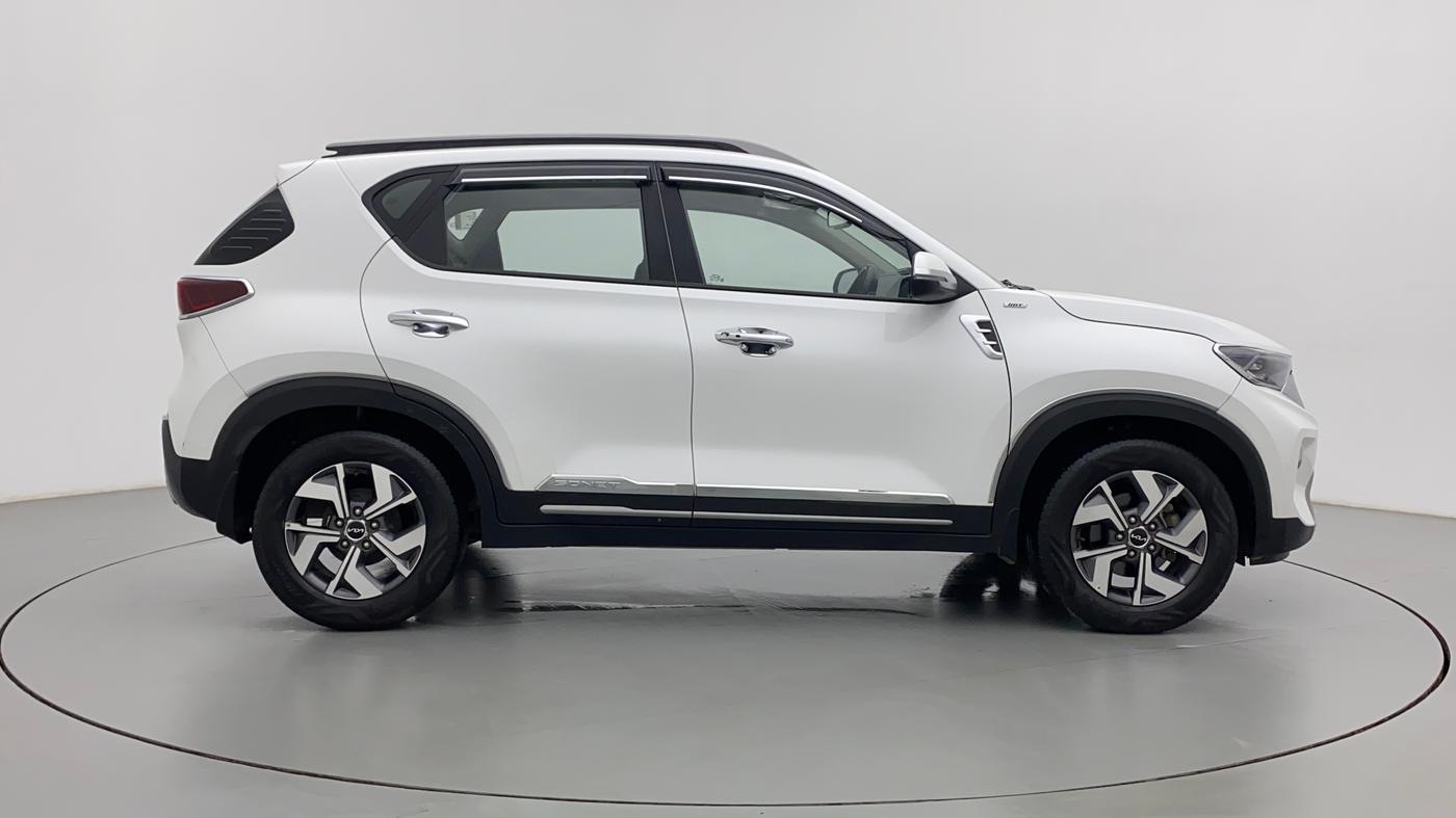 2021 KIA SONET HTX PLUS 1.0 IMT, Petrol, Manual, 19,937 km, Right Side View
