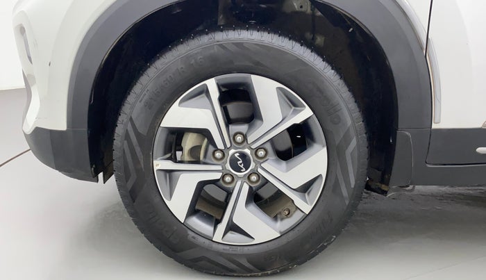 2021 KIA SONET HTX PLUS 1.0 IMT, Petrol, Manual, 19,937 km, Left Front Wheel