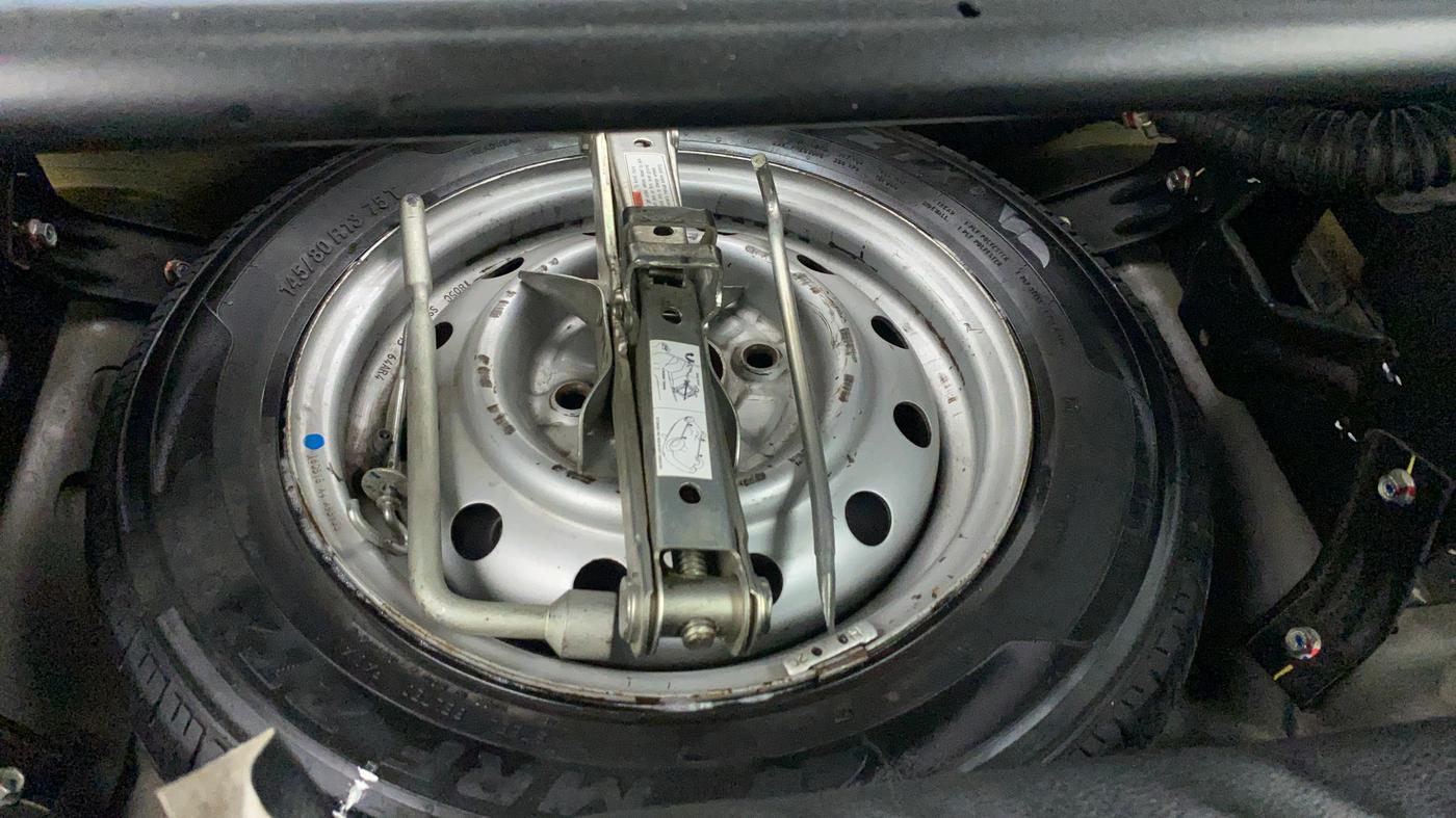 2018 Maruti Wagon R 1.0 LXI CNG, CNG, Manual, 45,450 km, Spare Tyre