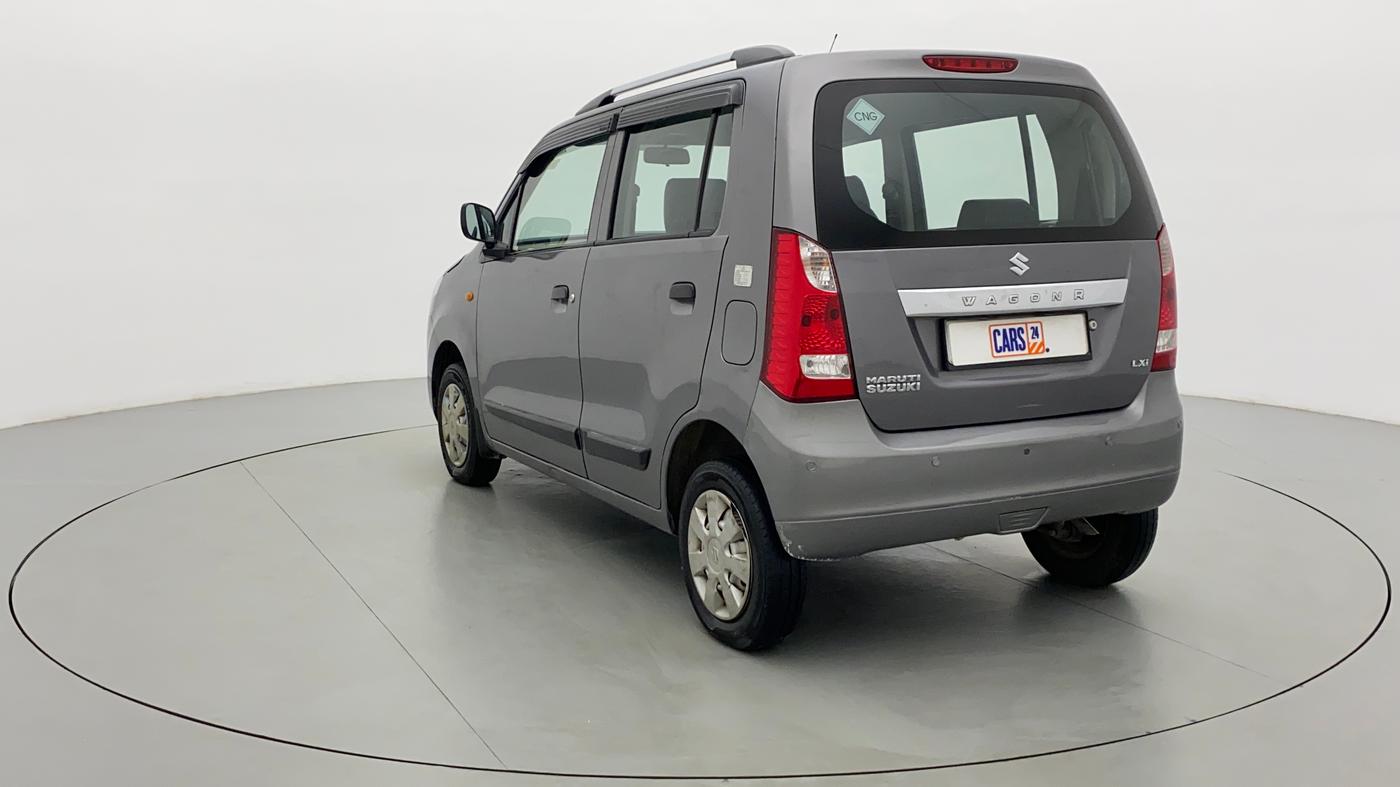 2018 Maruti Wagon R 1.0 LXI CNG, CNG, Manual, 45,450 km, Left Back Diagonal