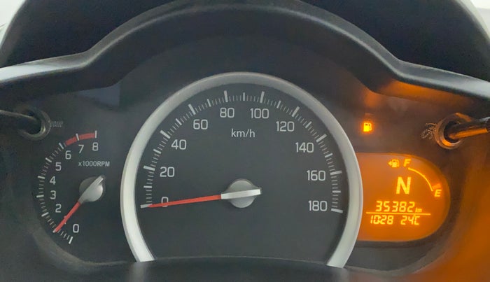 2017 Maruti Celerio ZXI AMT, Petrol, Automatic, 35,381 km, Odometer Image