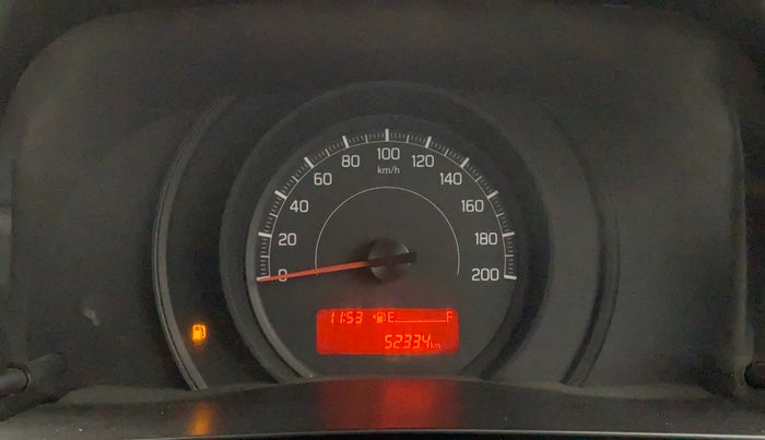 2019 Maruti Swift LXI, Petrol, Manual, 52,322 km, Odometer Image