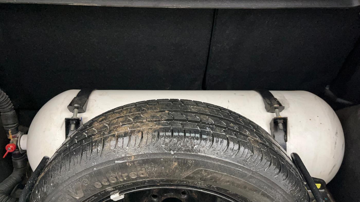 2022 Maruti New Wagon-R VXI CNG 1.0, CNG, Manual, 75,452 km, Boot Inside