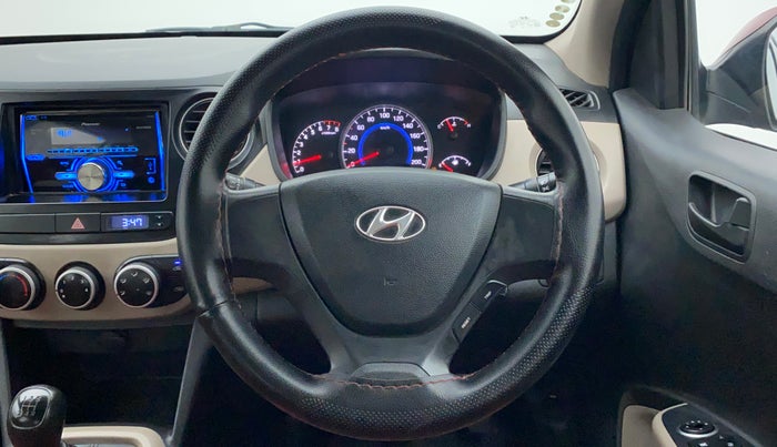 2014 Hyundai Grand i10 MAGNA 1.2 KAPPA VTVT, Petrol, Manual, 94,335 km, Steering Wheel Close Up