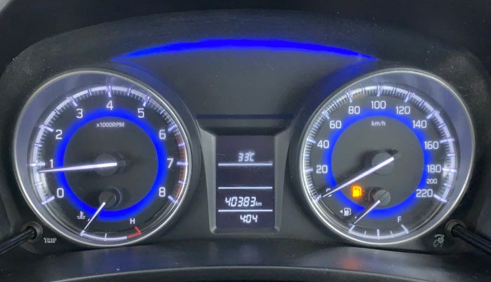 2016 Maruti Baleno DELTA 1.2 K12, Petrol, Manual, 40,743 km, Odometer Image