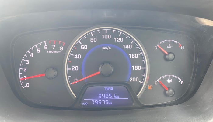 2016 Hyundai Grand i10 SPORTZ 1.2 KAPPA VTVT, Petrol, Manual, 79,534 km, Odometer Image