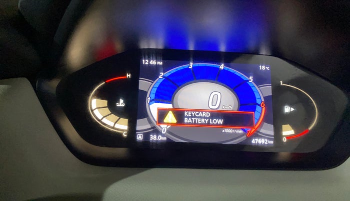 2023 Nissan MAGNITE XV MT, Petrol, Manual, 47,686 km, Odometer Image