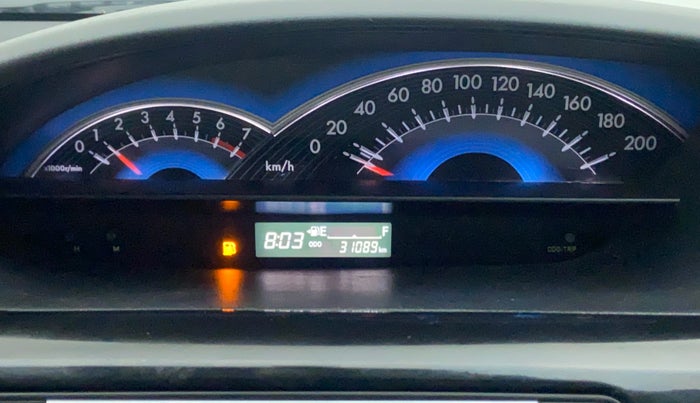 2015 Toyota Etios CROSS 1.2 G, Petrol, Manual, 31,089 km, Odometer Image