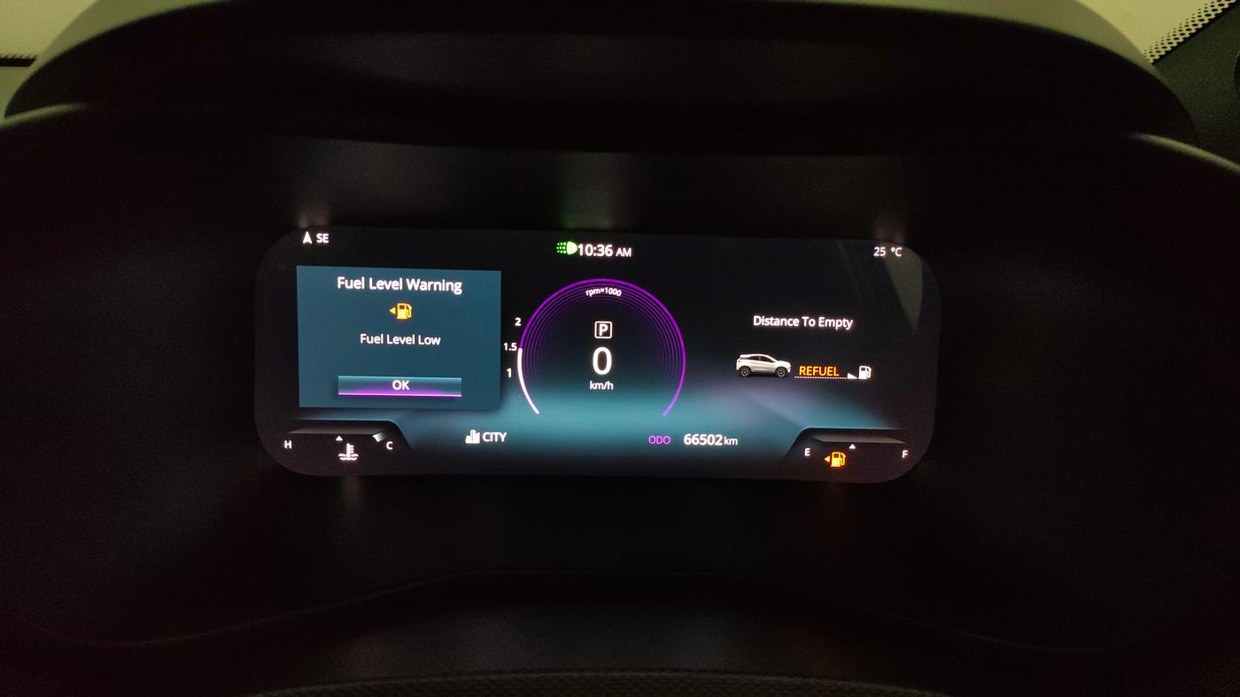 2024 Tata NEXON FEARLESS + SUNROOF DCA DUAL TONE 1.2 PETROL, Petrol, Automatic, 66,501 km, Odometer Image