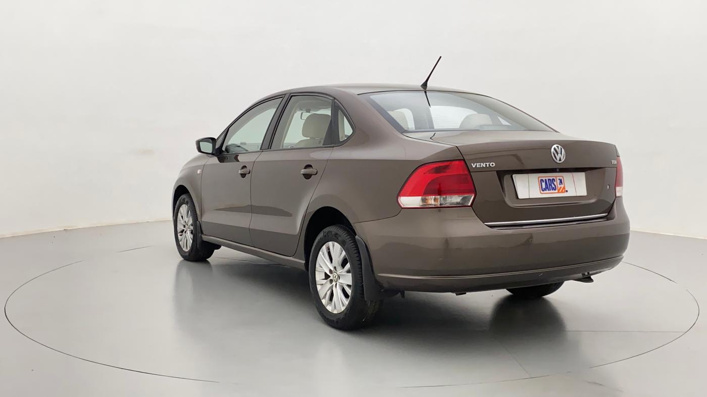 2015 Volkswagen Vento HIGHLINE DIESEL, Diesel, Manual, 85,009 km, Left Back Diagonal