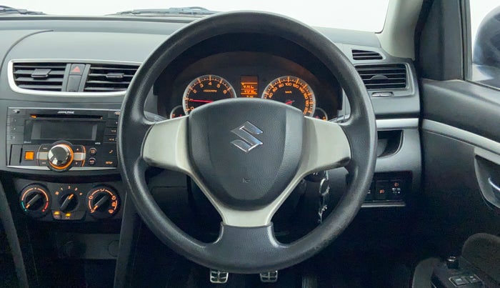 2014 Maruti Swift VXI, Petrol, Manual, 47,278 km, Steering Wheel Close Up