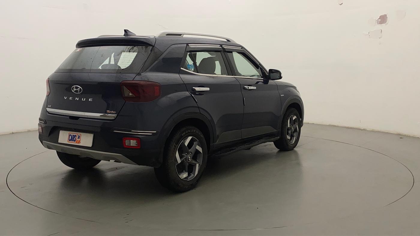 2021 Hyundai VENUE SX 1.0 TURBO IMT, Petrol, Manual, 13,101 km, Right Back Diagonal