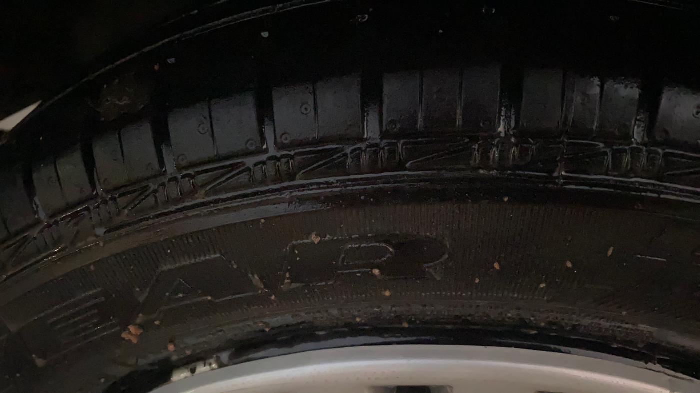 2020 Honda Amaze 1.2L I-VTEC S, CNG, Manual, 85,294 km, Right Rear Tyre Tread