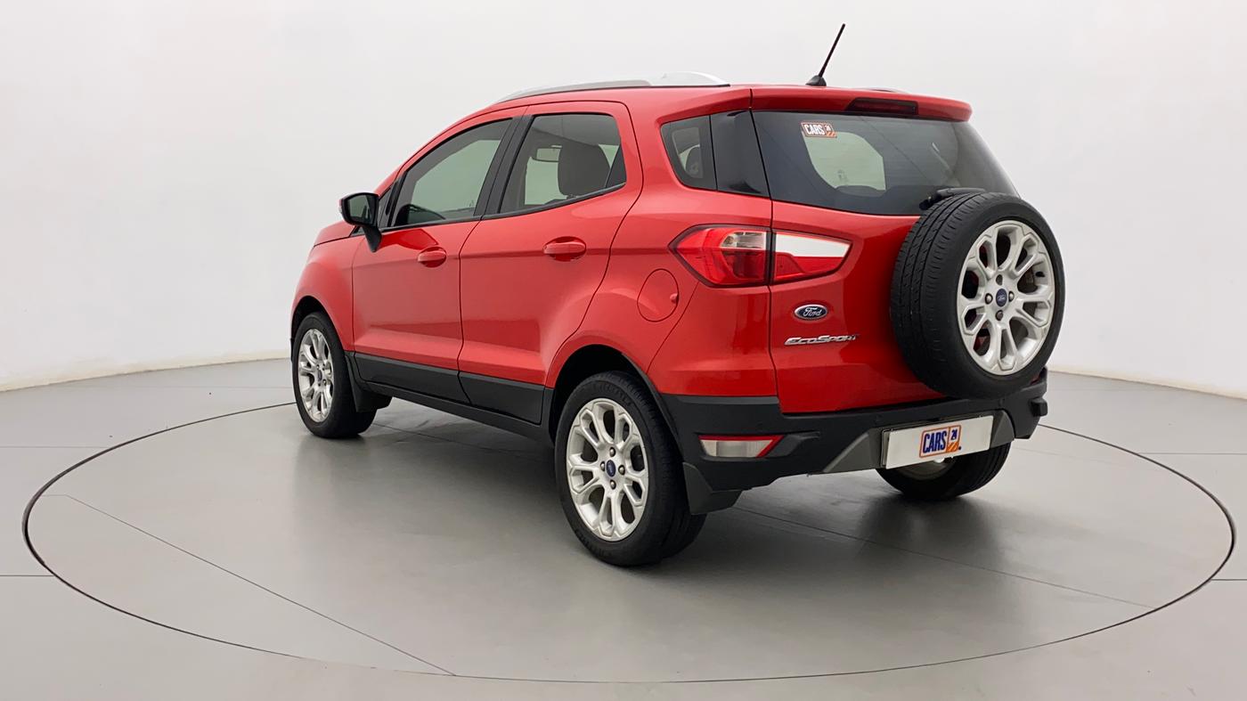 2017 Ford Ecosport TITANIUM + 1.5L PETROL AT, Petrol, Automatic, 50,593 km, Left Back Diagonal