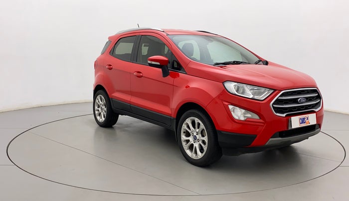 2017 Ford Ecosport TITANIUM + 1.5L PETROL AT, Petrol, Automatic, 50,593 km, Right Front Diagonal