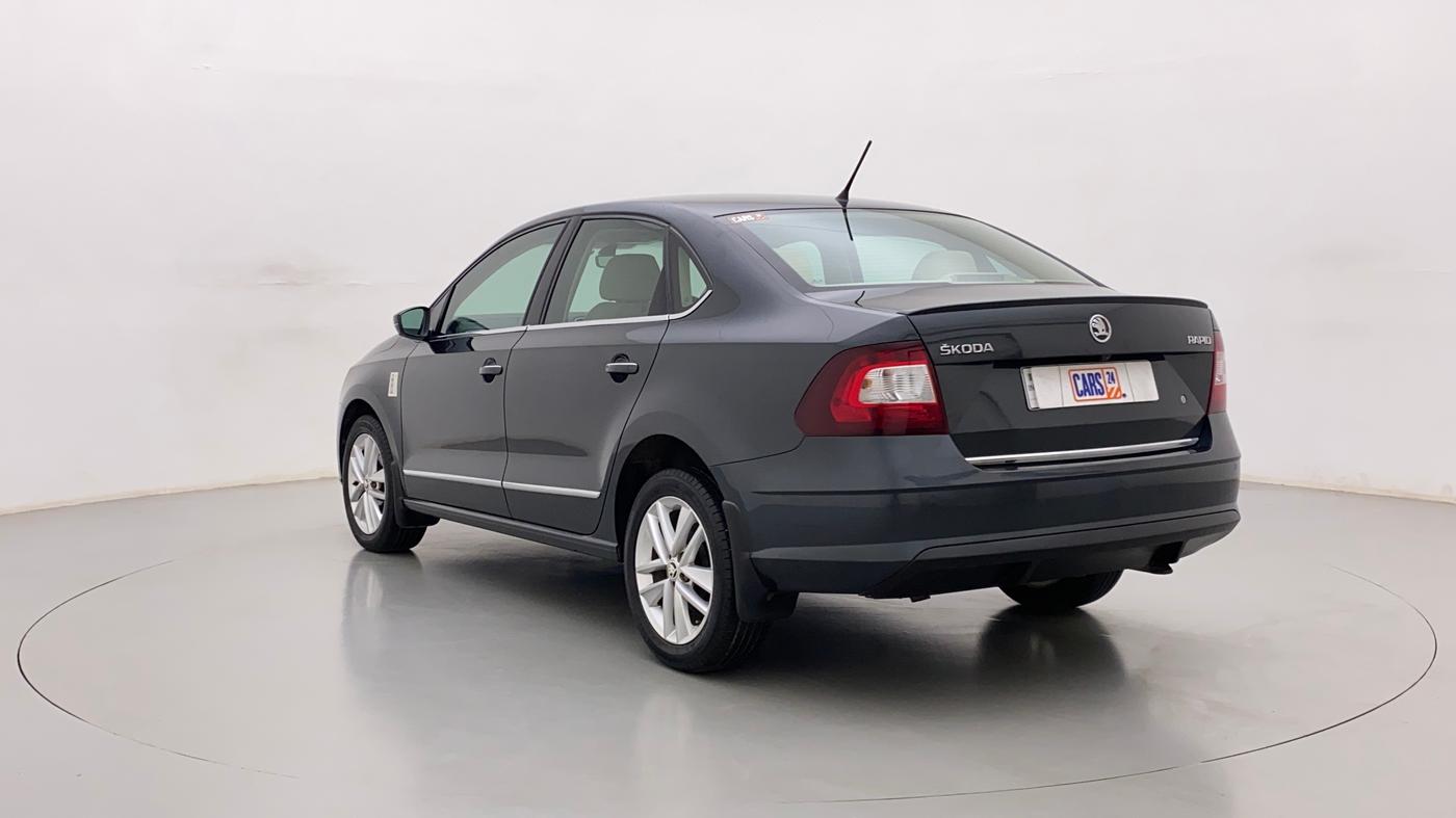 2021 Skoda Rapid STYLE TSI, Petrol, Manual, 14,676 km, Left Back Diagonal