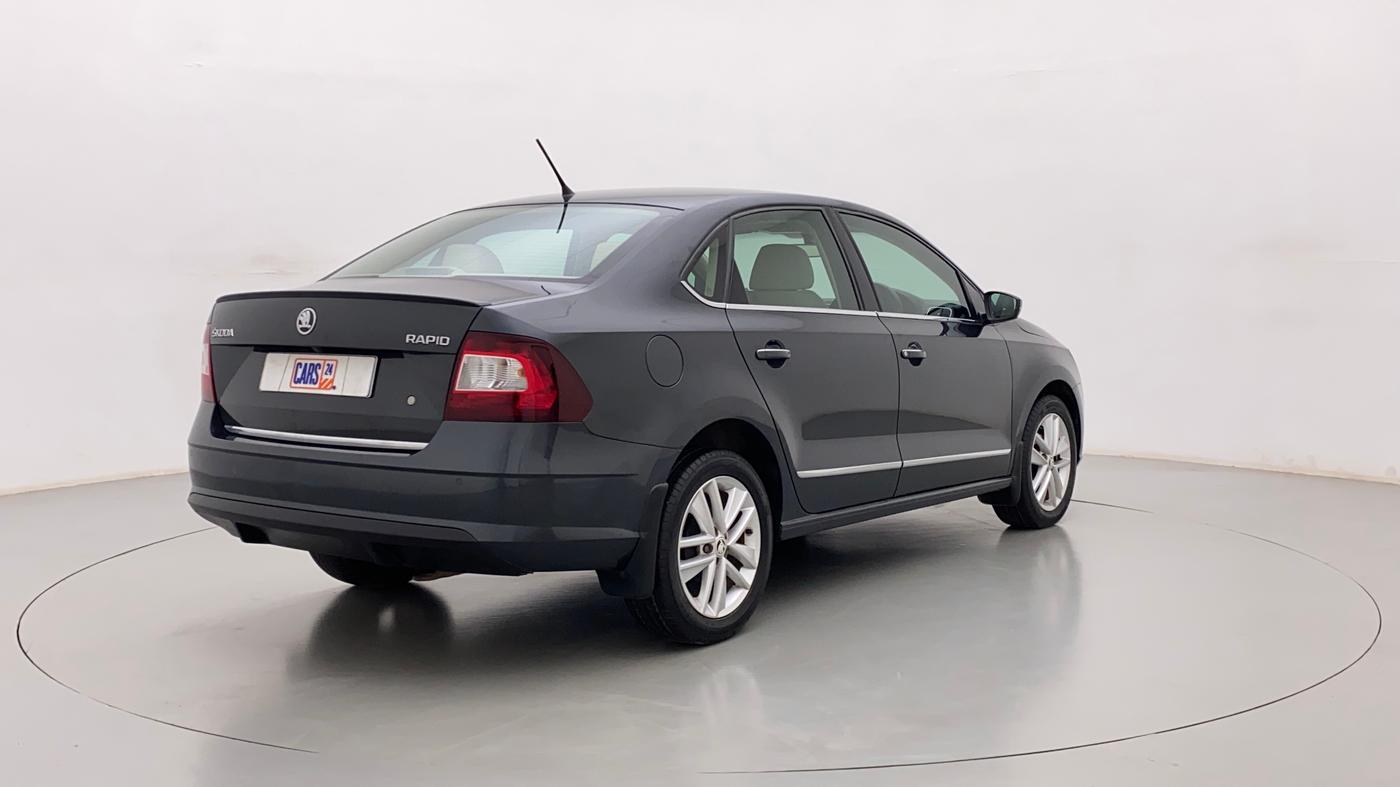 2021 Skoda Rapid STYLE TSI, Petrol, Manual, 14,676 km, Right Back Diagonal