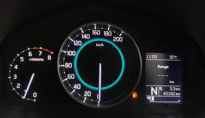 2020 Maruti IGNIS ZETA 1.2 AMT, Petrol, Automatic, 40,179 km, Odometer Image
