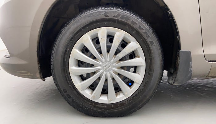 2015 Maruti Swift Dzire VXI 1.2 BS IV, Petrol, Manual, 25,493 km, Left Front Wheel