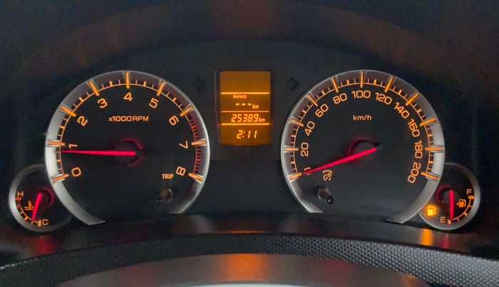 2015 Maruti Swift Dzire VXI 1.2 BS IV, Petrol, Manual, 25,493 km, Odometer Image