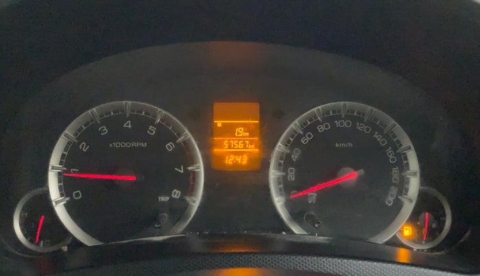 2014 Maruti Swift Dzire VXI, Petrol, Manual, 58,242 km, Odometer Image