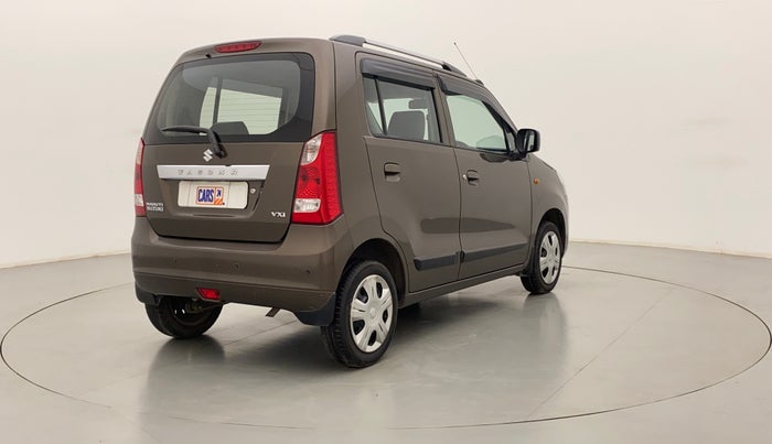 2016 Maruti Wagon R 1.0 VXI OPT, Petrol, Manual, 80,190 km, Right Back Diagonal