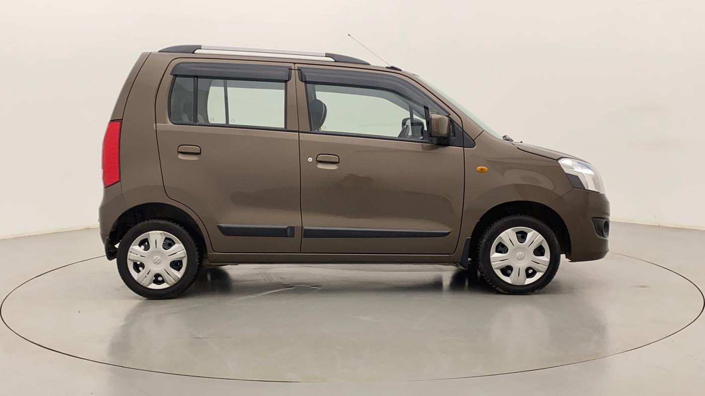 2016 Maruti Wagon R 1.0 VXI OPT, Petrol, Manual, 80,190 km, Right Side View