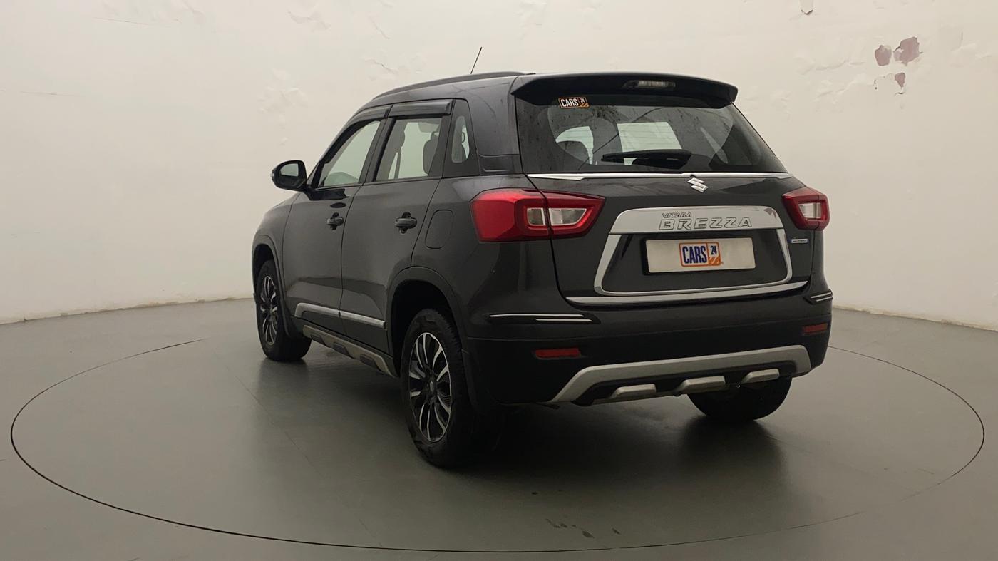 2020 Maruti Vitara Brezza ZXI PLUS AT SHVS, Petrol, Automatic, 17,444 km, Left Back Diagonal