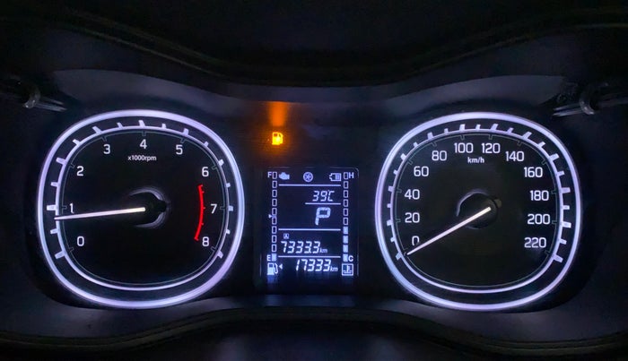 2020 Maruti Vitara Brezza ZXI PLUS AT SHVS, Petrol, Automatic, 17,444 km, Odometer Image