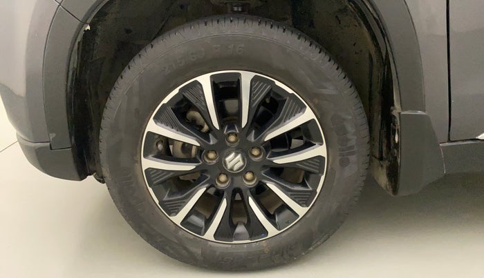 2020 Maruti Vitara Brezza ZXI PLUS AT SHVS, Petrol, Automatic, 17,444 km, Left Front Wheel