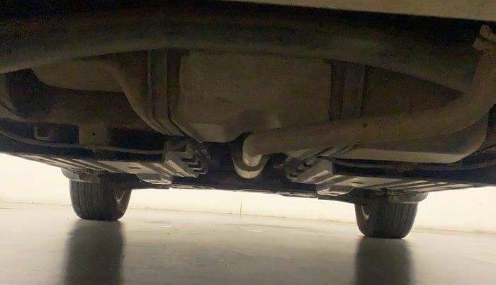 2020 Maruti Vitara Brezza ZXI PLUS AT SHVS, Petrol, Automatic, 17,444 km, Rear Underbody