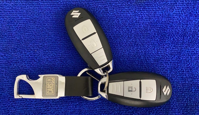 2020 Maruti Vitara Brezza ZXI PLUS AT SHVS, Petrol, Automatic, 17,444 km, Key Close Up
