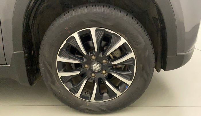 2020 Maruti Vitara Brezza ZXI PLUS AT SHVS, Petrol, Automatic, 17,444 km, Right Front Wheel