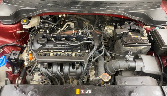 2022 KIA SONET HTK PLUS 1.2, Petrol, Manual, 61,546 km, Engine View