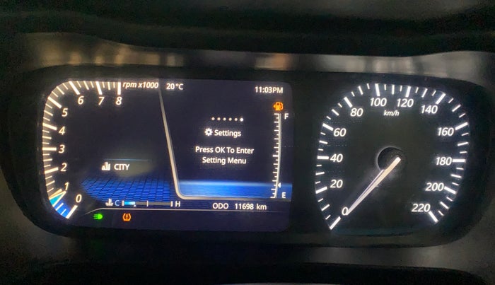 2023 Tata ALTROZ  XZ Plus (O) (S), Petrol, Manual, 11,697 km, Odometer Image