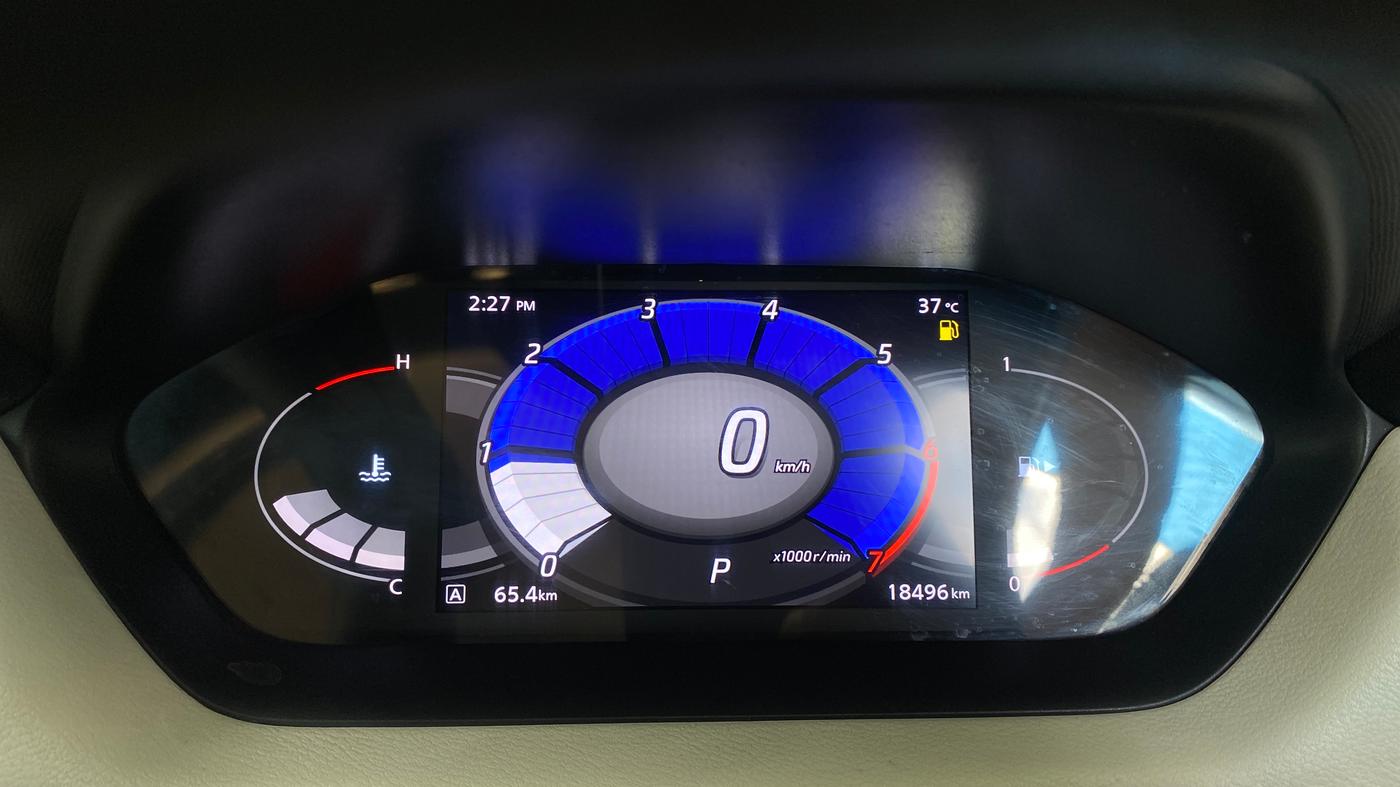 2021 Nissan MAGNITE XV TURBO CVT, Petrol, Automatic, 18,496 km, Odometer Image