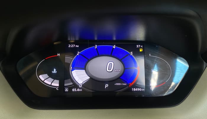 2021 Nissan MAGNITE XV TURBO CVT, Petrol, Automatic, 18,496 km, Odometer Image