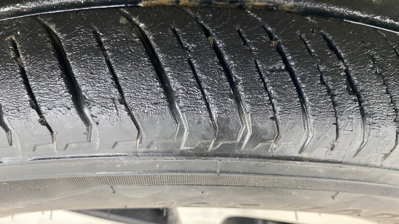 2021 Nissan MAGNITE XV TURBO CVT, Petrol, Automatic, 18,496 km, Right Front Tyre Tread