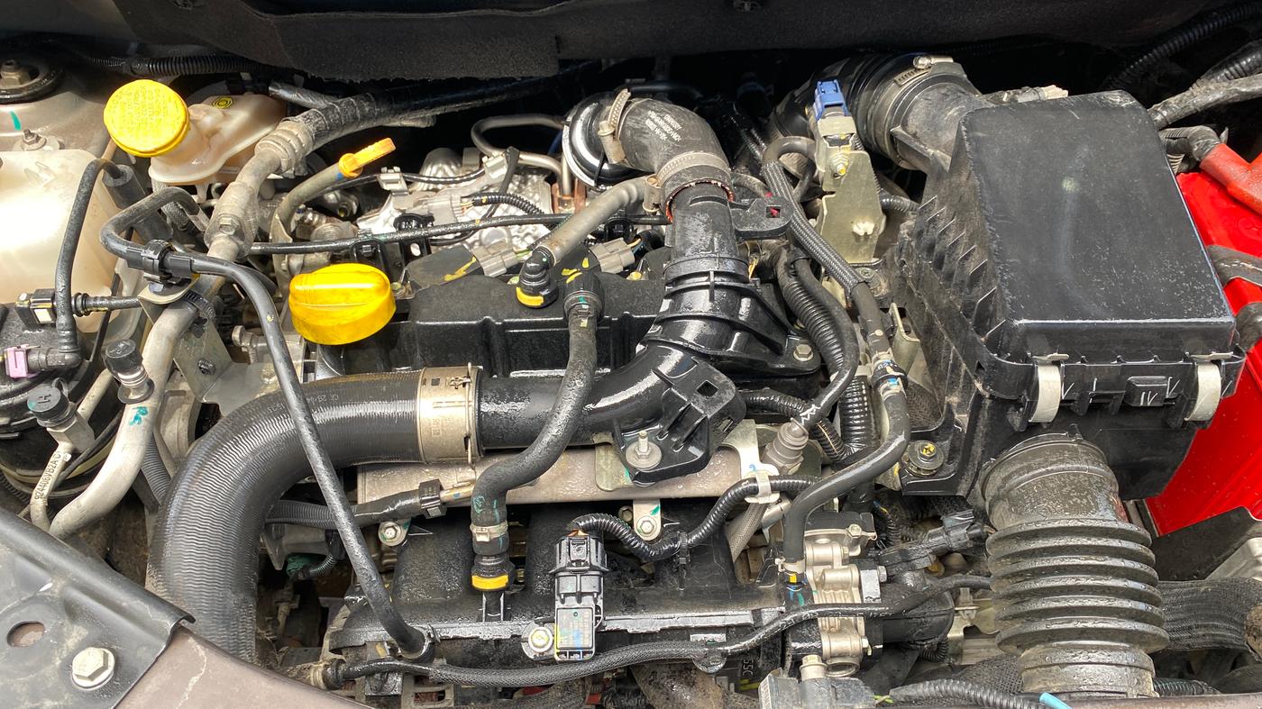 2021 Nissan MAGNITE XV TURBO CVT, Petrol, Automatic, 18,496 km, Engine View