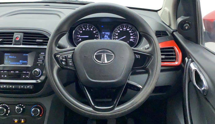 2018 Tata TIGOR XZ PETROL, Petrol, Manual, 72,359 km, Steering Wheel Close Up